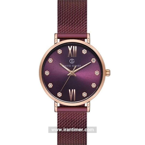قیمت و خرید ساعت مچی زنانه دیوید گانر(David Guner) مدل DG-8042LC-ZC7 کلاسیک | اورجینال و اصلی