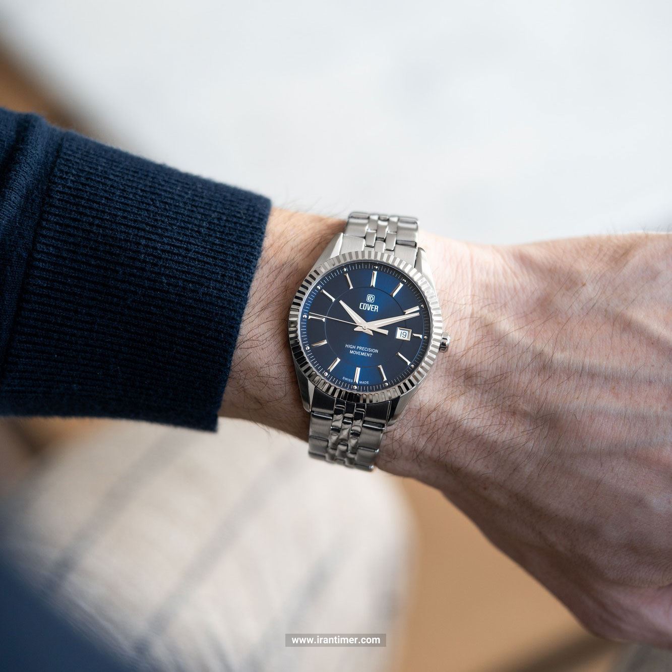قیمت و خرید ساعت مچی مردانه کاور(COVER) مدل CO208.03 کلاسیک | اورجینال و اصلی