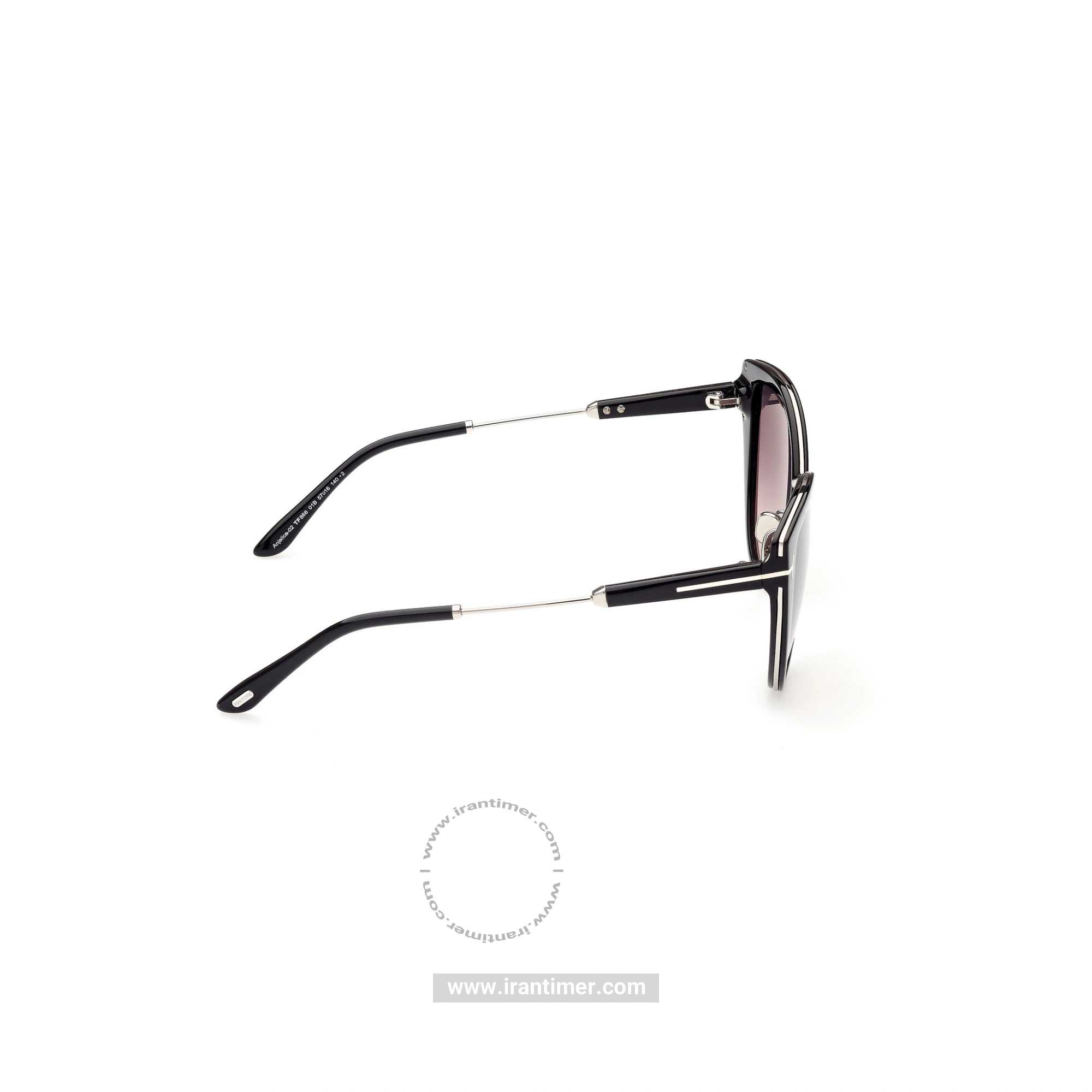 قیمت و خرید عینک آفتابی زنانه کلاسیک (TOM FORD) مدل FT 0868 01B 57 | اورجینال و اصلی