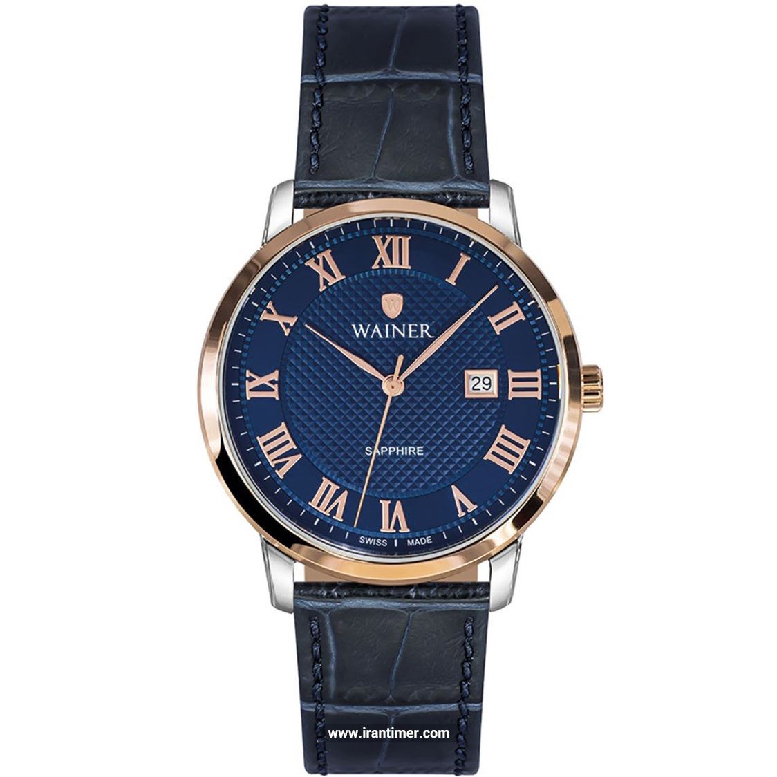 قیمت و خرید ساعت مچی مردانه واینر(WAINER) مدل WA.11277-B کلاسیک | اورجینال و اصلی