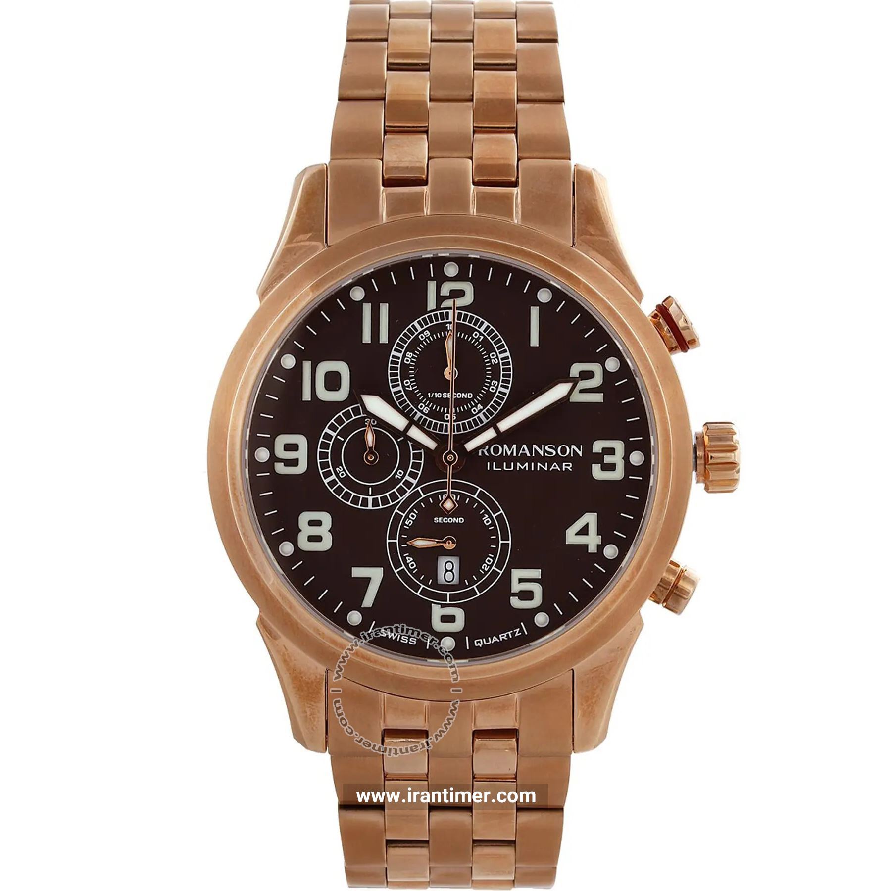 قیمت و خرید ساعت مچی مردانه رومانسون(ROMANSON) مدل AM6A14HMRRABR5-BR کلاسیک | اورجینال و اصلی