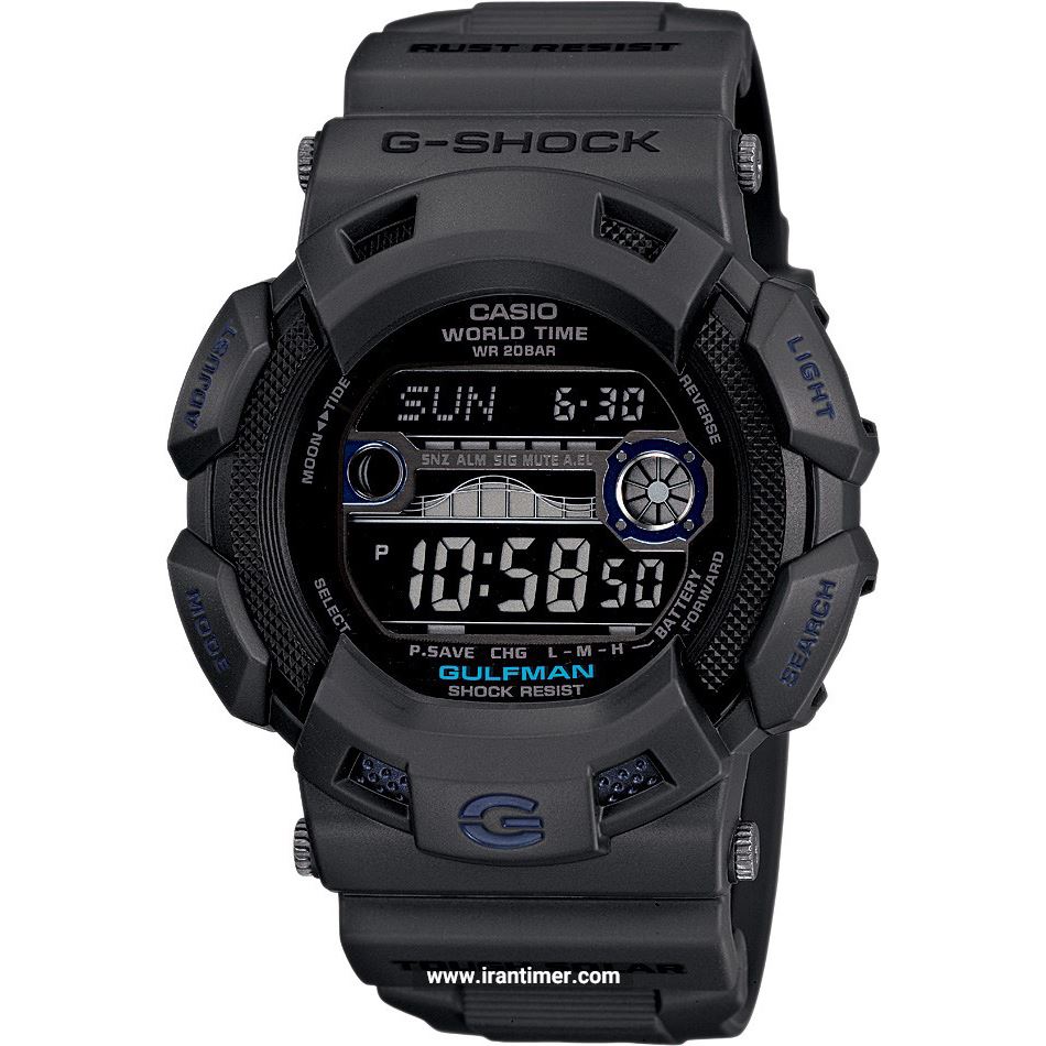 قیمت و خرید ساعت مچی مردانه کاسیو (CASIO) جی شاک مدل GR-9110GY-1DR اسپرت | اورجینال و اصلی