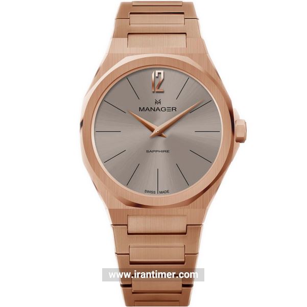 قیمت و خرید ساعت مچی مردانه منیجر(MANAGER) مدل MAN-RF-17-RM کلاسیک | اورجینال و اصلی