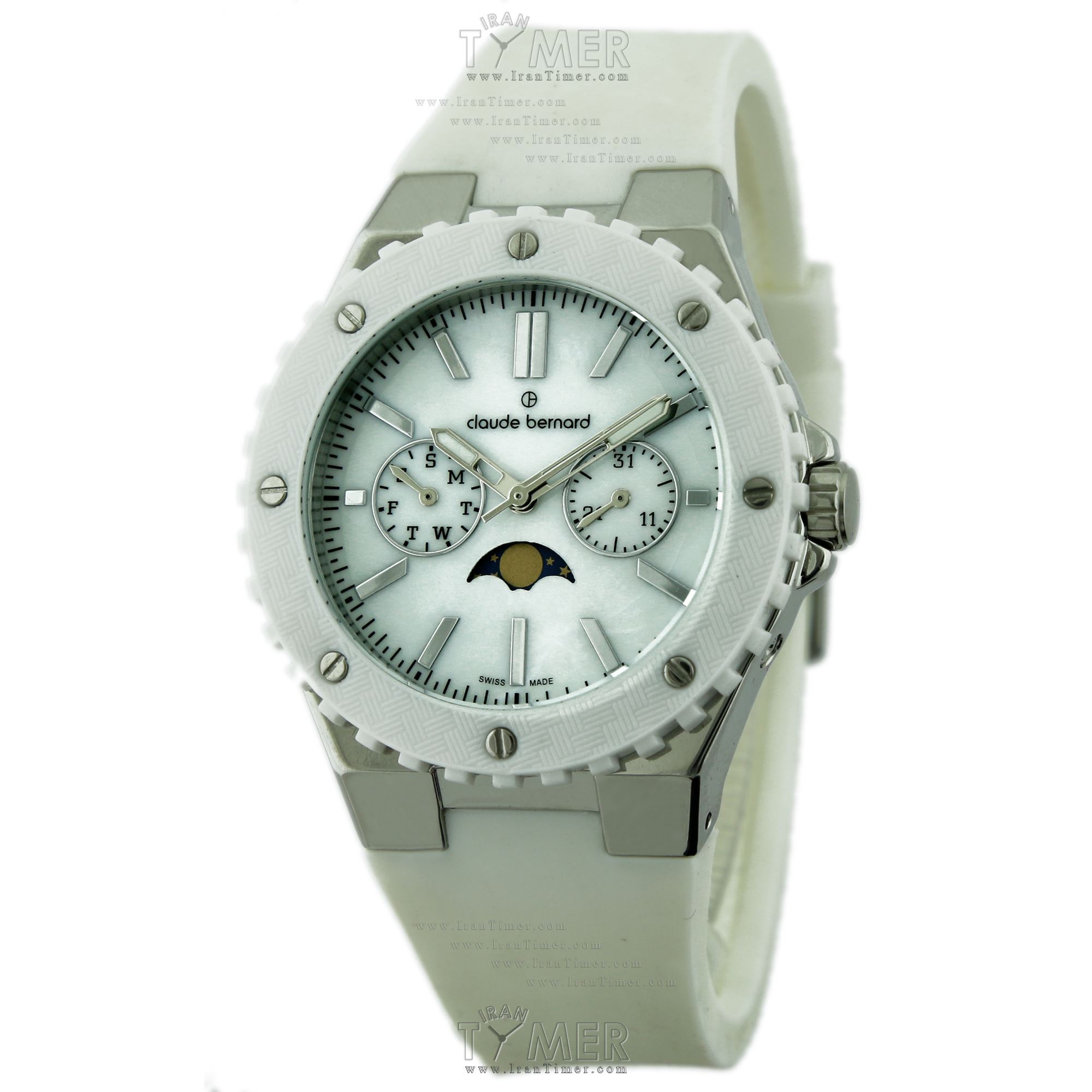 قیمت و خرید ساعت مچی زنانه کلودبرنارد(CLAUDE BERNARD) مدل 40001-S255 | اورجینال و اصلی