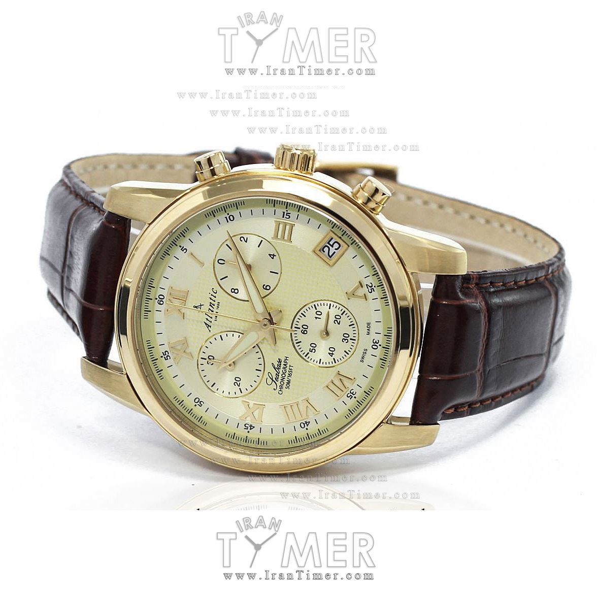 قیمت و خرید ساعت مچی مردانه زنانه آتلانتیک(ATLANTIC) مدل AC-64450.45.38 کلاسیک اسپرت | اورجینال و اصلی