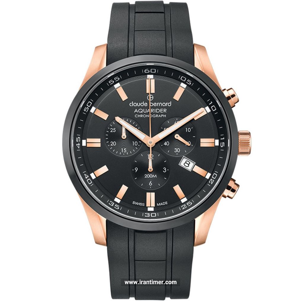 قیمت و خرید ساعت مچی مردانه کلودبرنارد(CLAUDE BERNARD) مدل 10222 37RNCA NIR اسپرت | اورجینال و اصلی