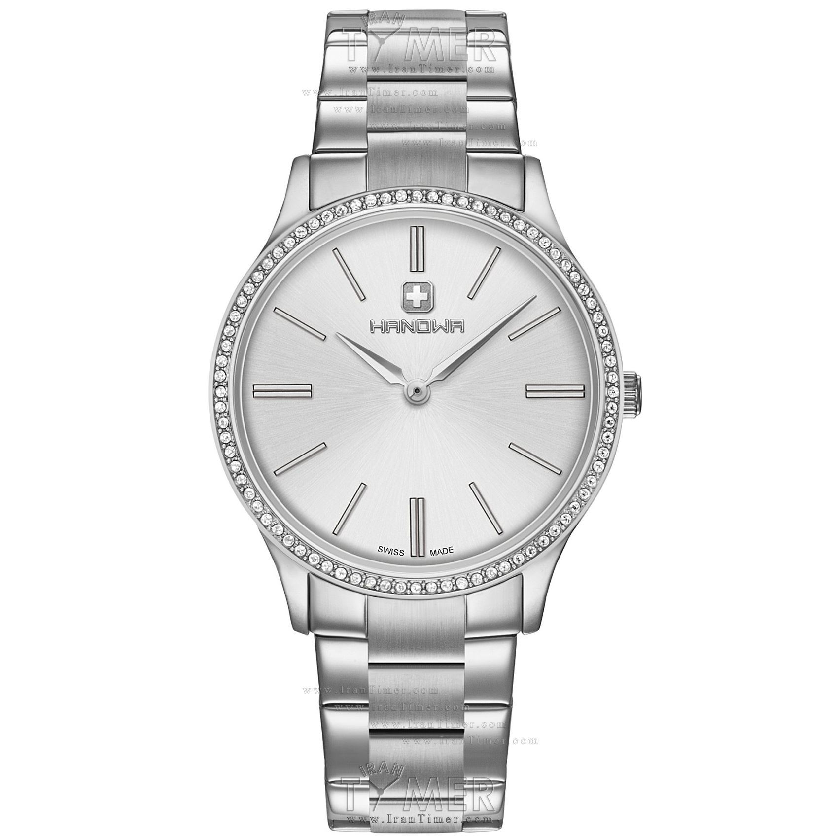 قیمت و خرید ساعت مچی زنانه هانوا(HANOWA) مدل 16-7067.04.001 کلاسیک | اورجینال و اصلی