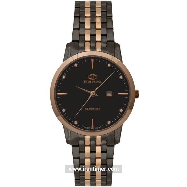 قیمت و خرید ساعت مچی مردانه سوئیس پرنس(Swiss Prince) مدل 2001G-MEN-GRAY کلاسیک | اورجینال و اصلی