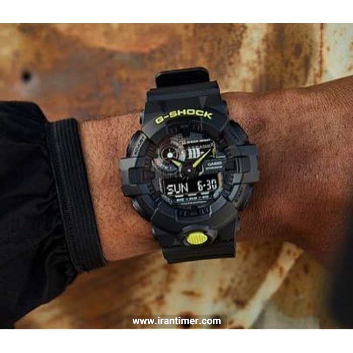 قیمت و خرید ساعت مچی مردانه کاسیو (CASIO) جی شاک مدل GA-700DC-1ADR اسپرت | اورجینال و اصلی