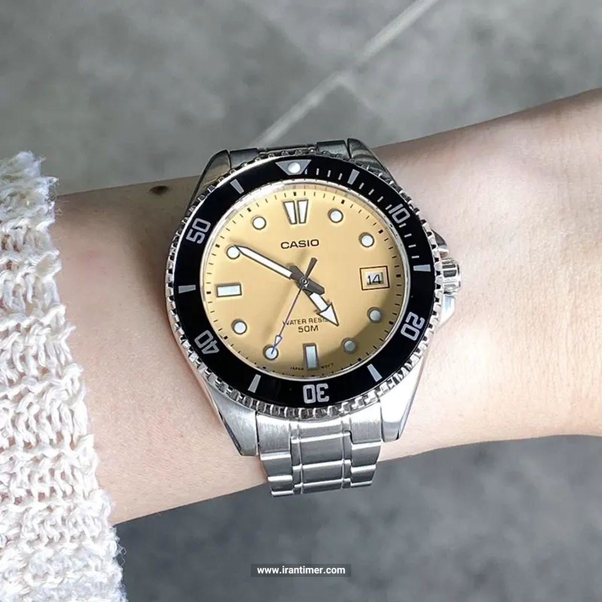 قیمت و خرید ساعت مچی مردانه کاسیو (CASIO) جنرال مدل MDV-10D-4A2VDF کلاسیک | اورجینال و اصلی