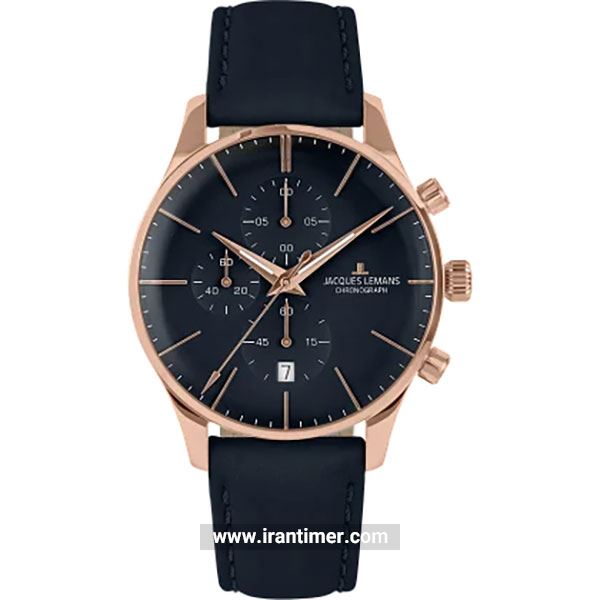 قیمت و خرید ساعت مچی مردانه ژاک لمن(JACQUES LEMANS) مدل 1-2163F کلاسیک | اورجینال و اصلی