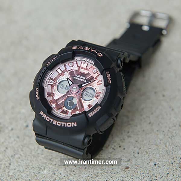 قیمت و خرید ساعت مچی کاسیو (CASIO) بیبی جی مدل BA-130-1A4DR اسپرت | اورجینال و اصلی