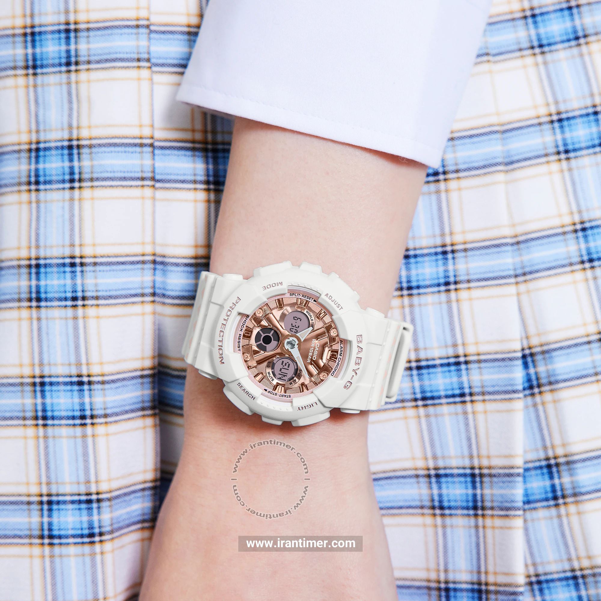 قیمت و خرید ساعت مچی کاسیو (CASIO) بیبی جی مدل BA-130SP-7ADR اسپرت | اورجینال و اصلی