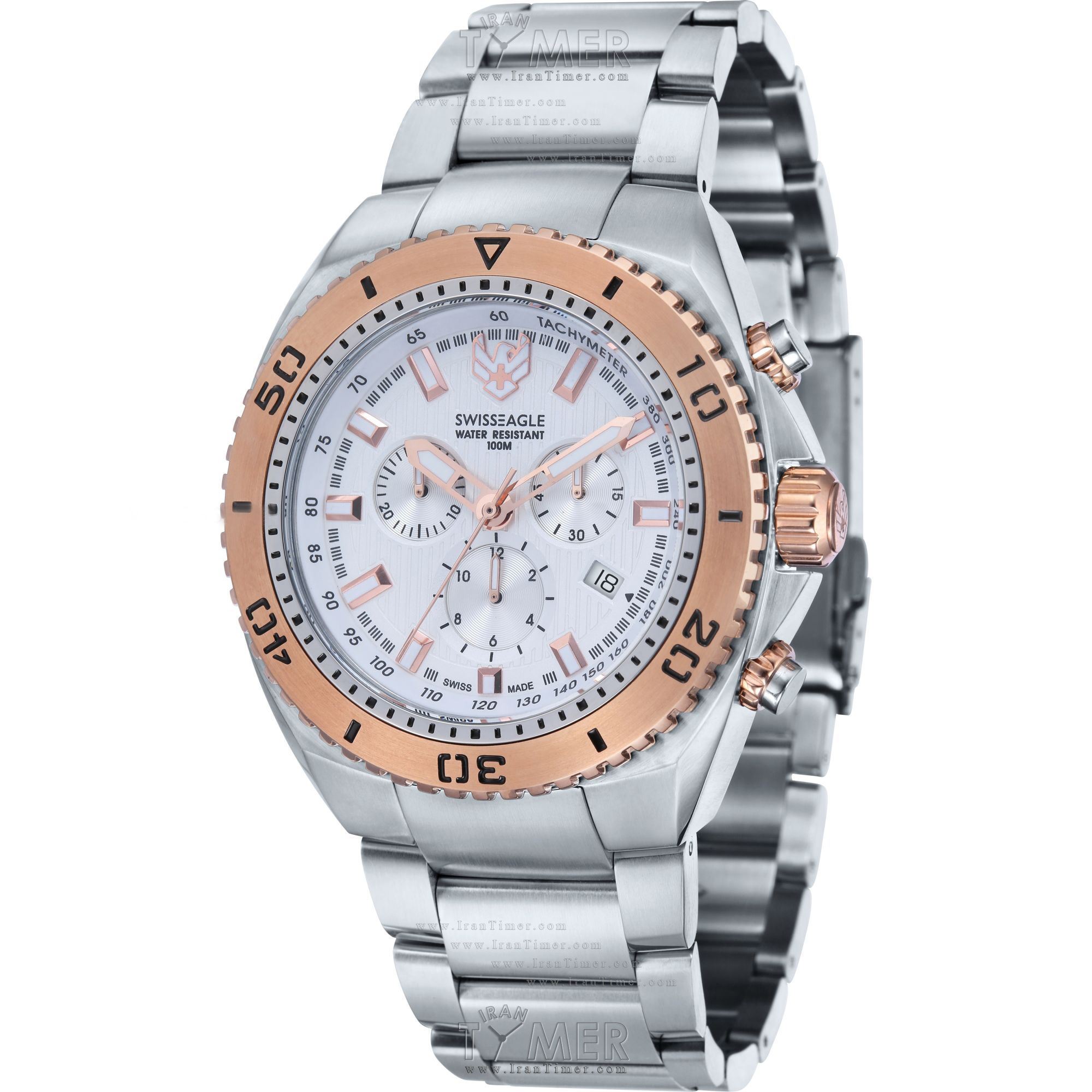 قیمت و خرید ساعت مچی مردانه سوئیس ایگل(SWISS EAGLE) مدل SE9072-33 کلاسیک | اورجینال و اصلی