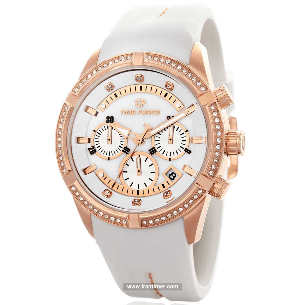 قیمت و خرید ساعت مچی زنانه تایم فورس(TIME FORCE) مدل TFA7002LRS02 فشن اسپرت | اورجینال و اصلی