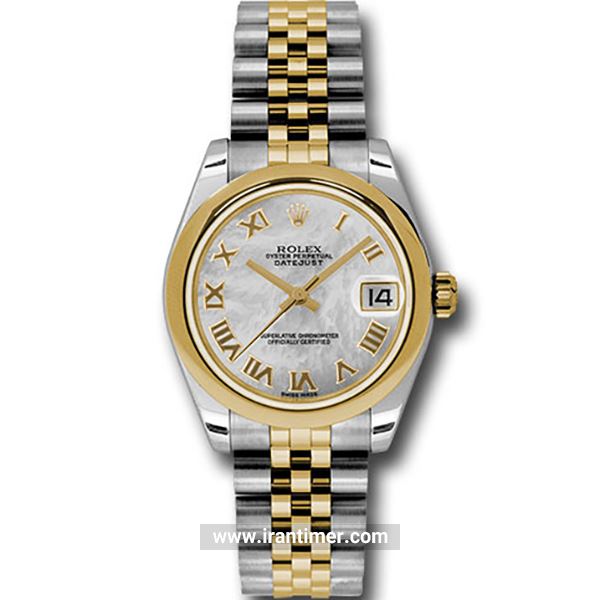 قیمت و خرید ساعت مچی زنانه رولکس(Rolex) مدل 178243 mrj White کلاسیک | اورجینال و اصلی