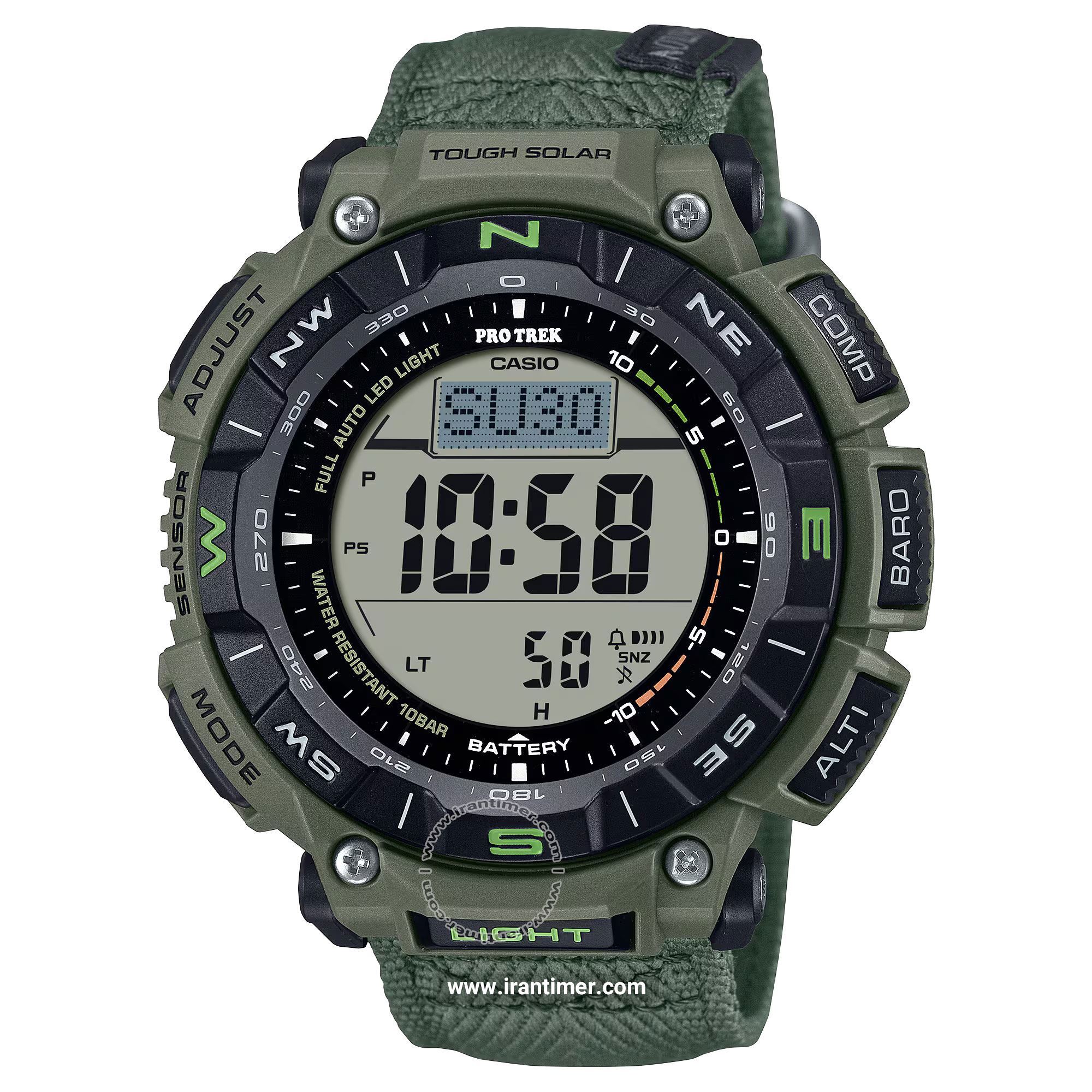 قیمت و خرید ساعت مچی مردانه کاسیو (CASIO) مدل PRG-340B-3DR اسپرت | اورجینال و اصلی