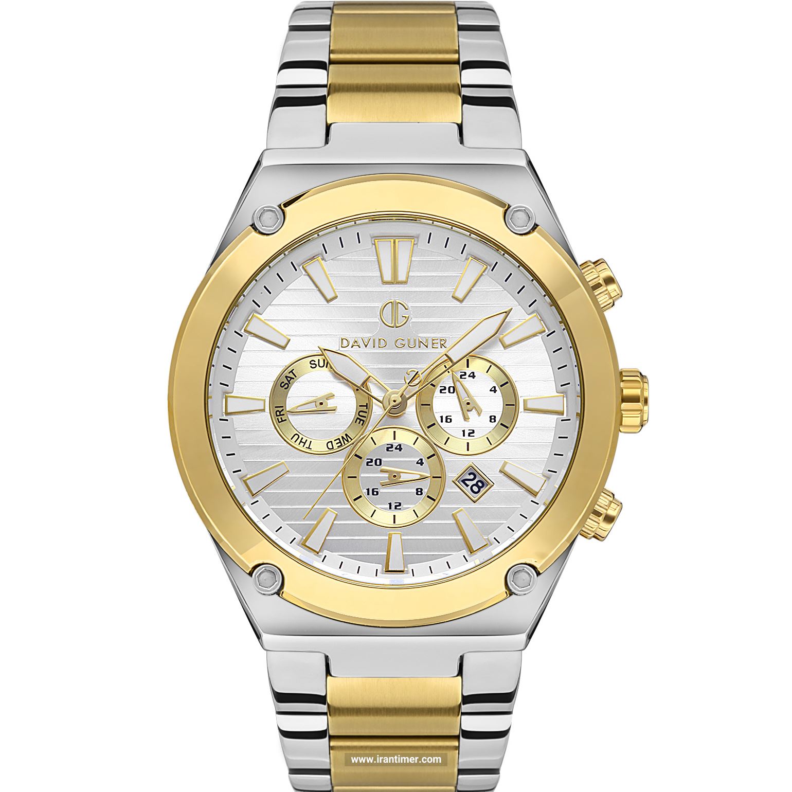 قیمت و خرید ساعت مچی مردانه دیوید گانر(David Guner) مدل DG-8360GA-D1 کلاسیک | اورجینال و اصلی