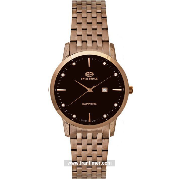 قیمت و خرید ساعت مچی مردانه سوئیس پرنس(Swiss Prince) مدل 2001G-MEN-BRONZE کلاسیک | اورجینال و اصلی