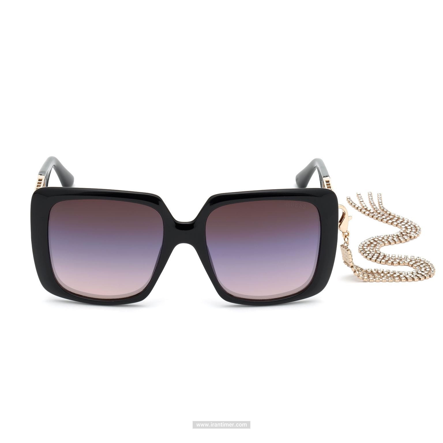 قیمت و خرید عینک آفتابی زنانه فشن (guess) مدل GU 7689 01T 55 | اورجینال و اصلی