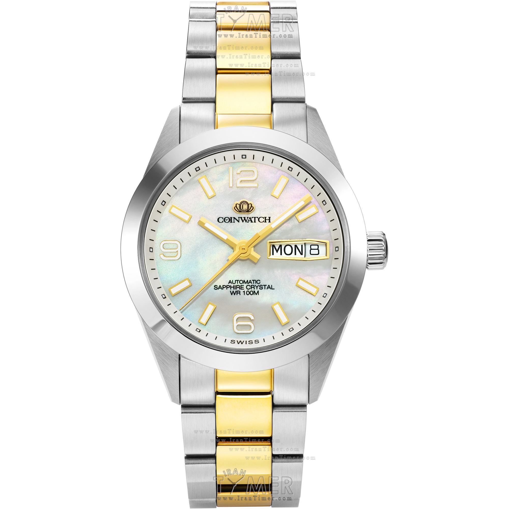 قیمت و خرید ساعت مچی زنانه کوین واچ(COINWATCH) مدل C108TMW کلاسیک | اورجینال و اصلی