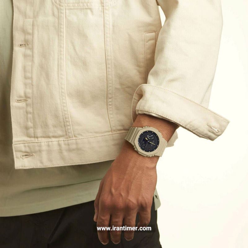 قیمت و خرید ساعت مچی مردانه کاسیو (CASIO) جی شاک مدل GA-2100-5ADR اسپرت | اورجینال و اصلی