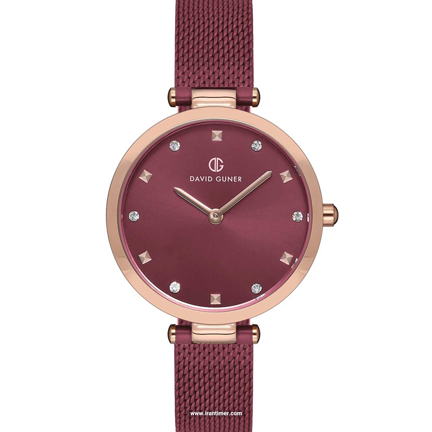 قیمت و خرید ساعت مچی زنانه دیوید گانر(David Guner) مدل DG-8028LC-ZC7 کلاسیک | اورجینال و اصلی