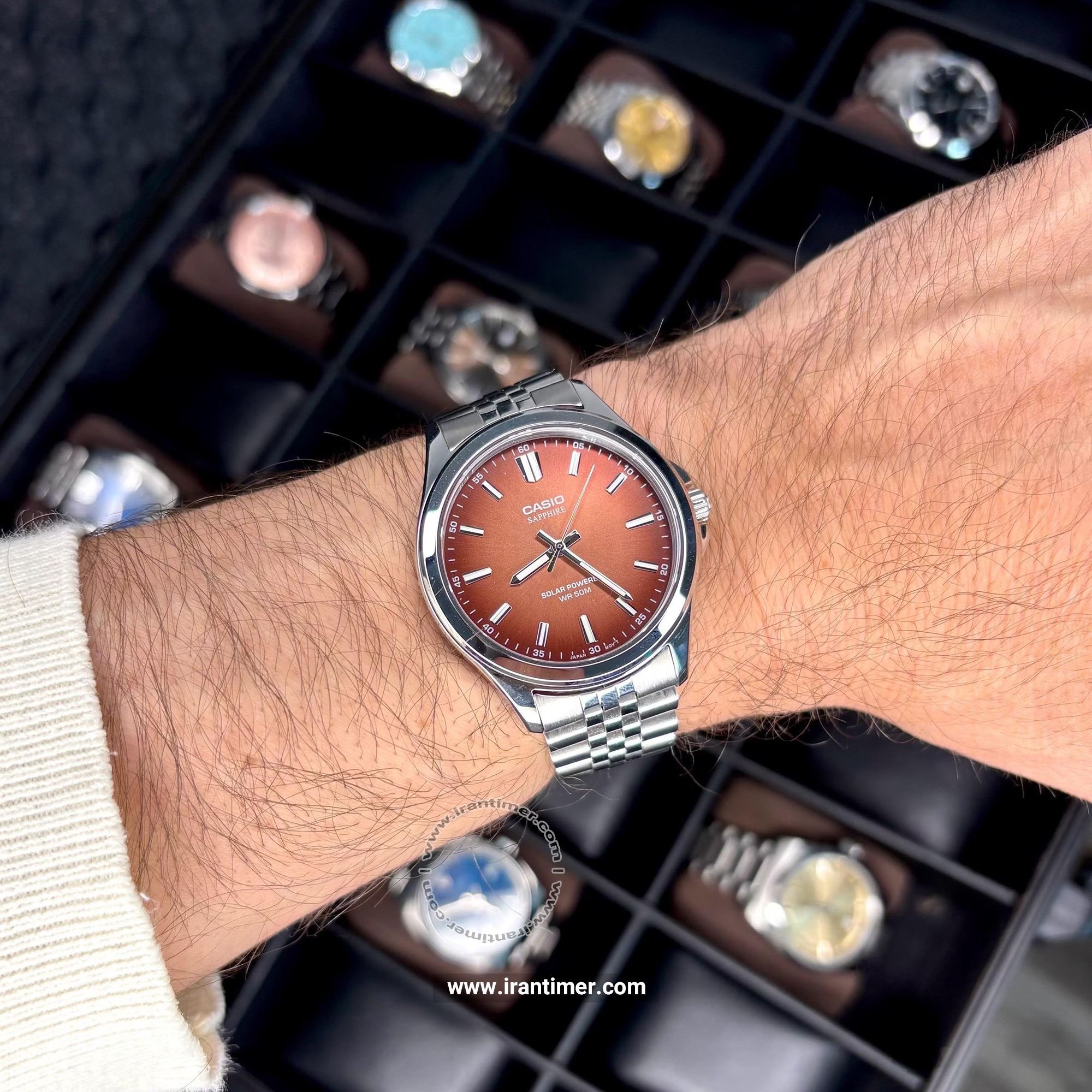 قیمت و خرید ساعت مچی مردانه کاسیو (CASIO) جنرال مدل MTS-RS100D-5ADF کلاسیک | اورجینال و اصلی