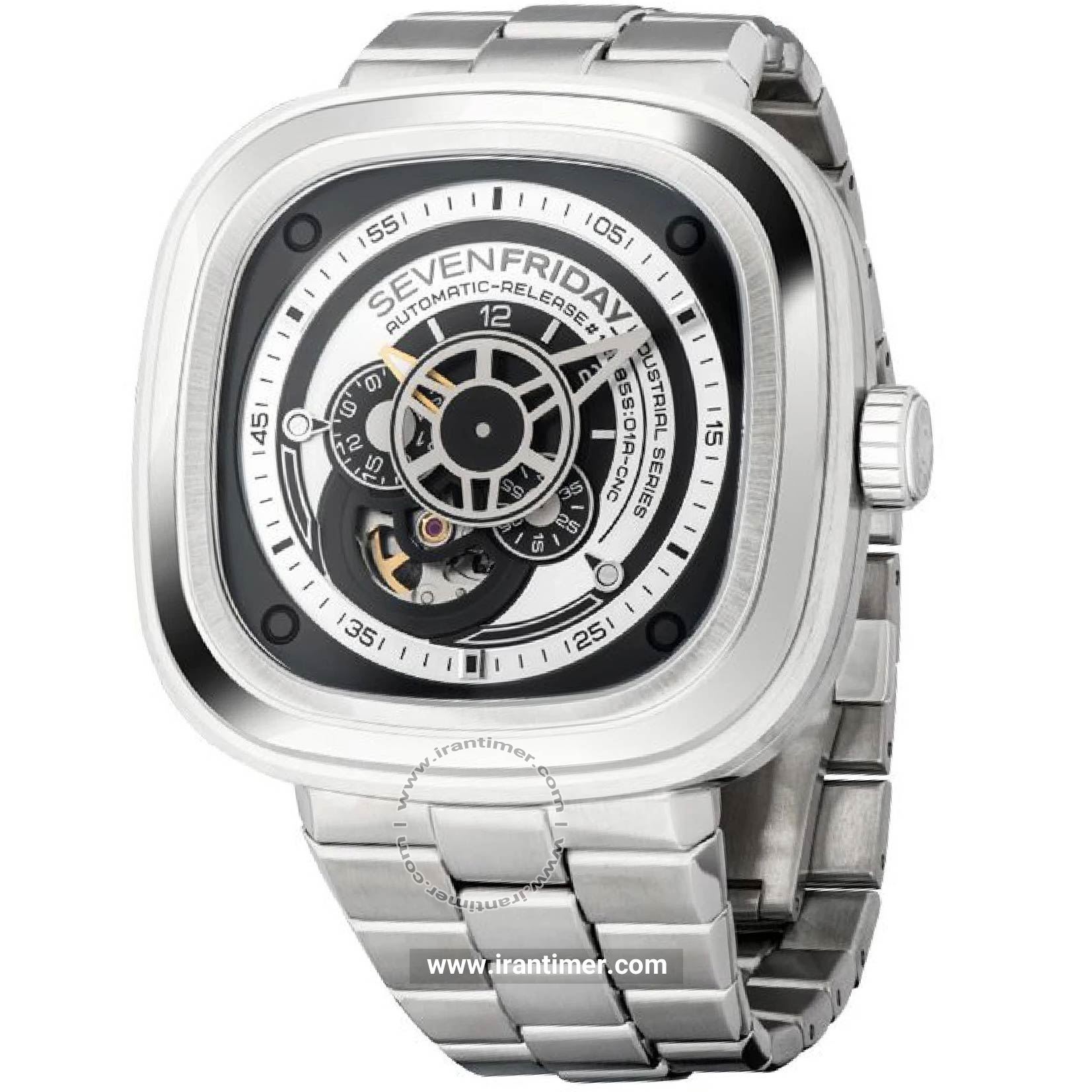 قیمت و خرید ساعت مچی مردانه سون فرایدی(SEVEN FRIDAY) مدل SF-P1B/01M کلاسیک | اورجینال و اصلی