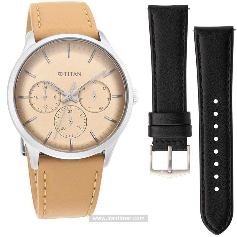 قیمت و خرید ساعت مچی مردانه تایتِن(TITAN) مدل T90125SL04 کلاسیک | اورجینال و اصلی