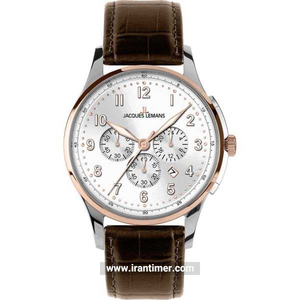 قیمت و خرید ساعت مچی مردانه ژاک لمن(JACQUES LEMANS) مدل 1-1619D کلاسیک | اورجینال و اصلی