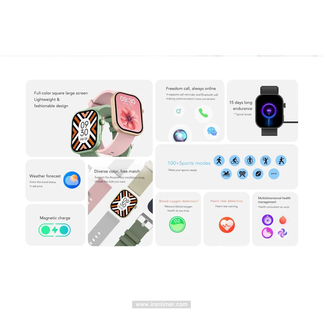 قیمت و خرید ساعت مچی مردانه زنانه نورث اج(North Edge) مدل NL84 SILVER اسپرت | اورجینال و اصلی