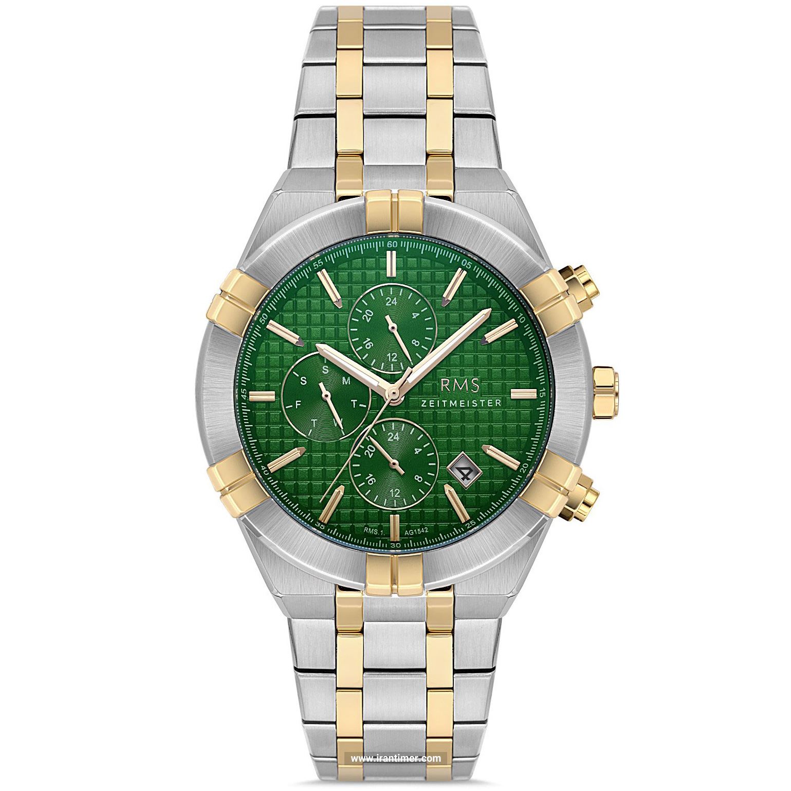 قیمت و خرید ساعت مچی مردانه آر ام اس زیمستر(RMS ZEITMEISTER) مدل RMS.1.AG1542.08 کلاسیک | اورجینال و اصلی