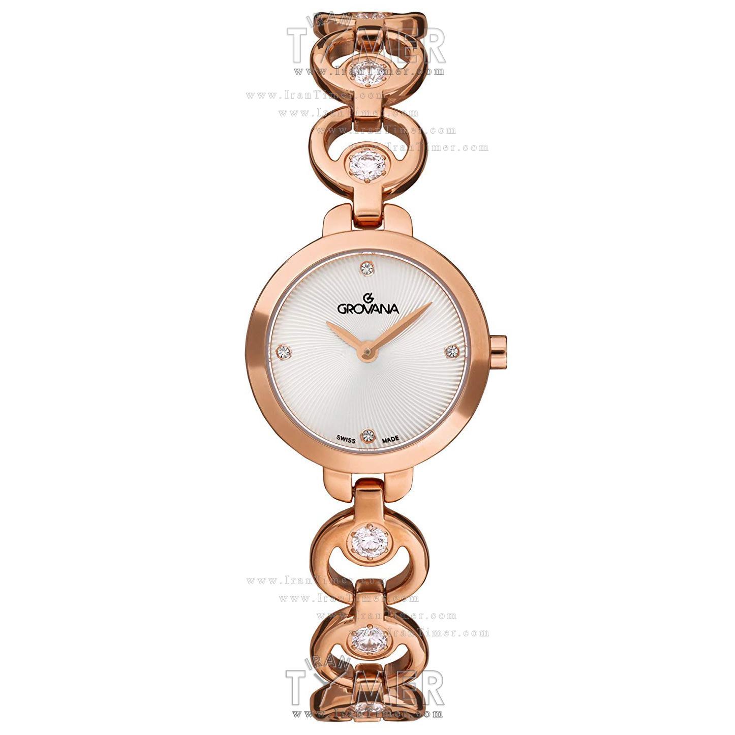 قیمت و خرید ساعت مچی زنانه گرووانا(GROVANA) مدل 4572-7162 فشن | اورجینال و اصلی