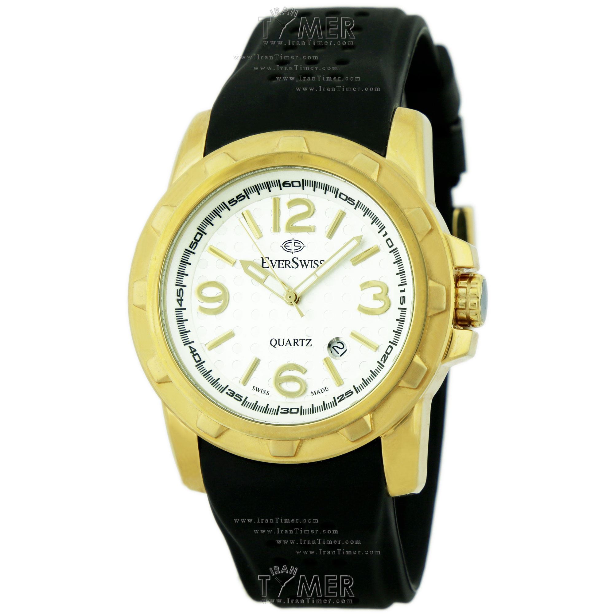 قیمت و خرید ساعت مچی مردانه اورسوئیس(EVER SWISS) مدل 19051-G157 کلاسیک | اورجینال و اصلی