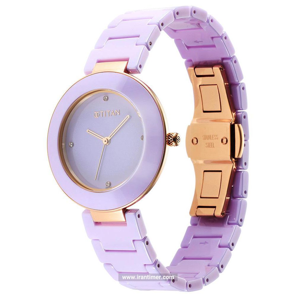قیمت و خرید ساعت مچی زنانه تایتِن(TITAN) مدل T95189KC06 کلاسیک | اورجینال و اصلی