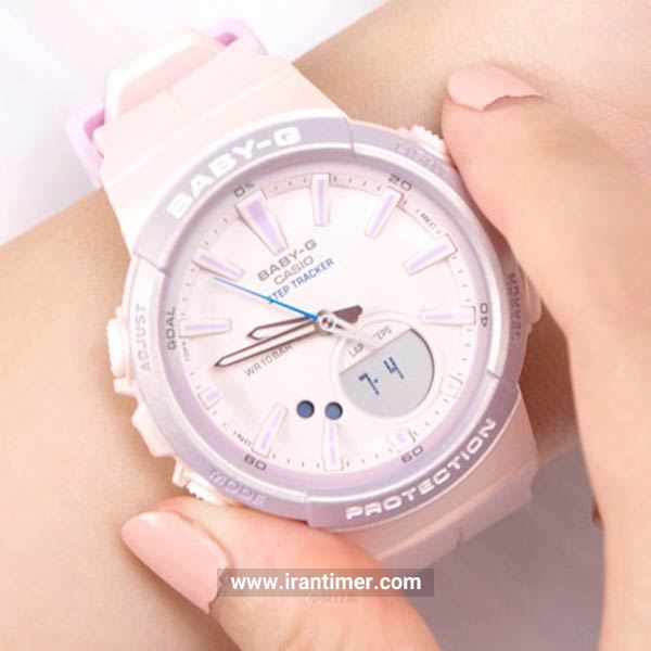 قیمت و خرید ساعت مچی کاسیو (CASIO) بیبی جی مدل BGS-100SC-4ADR اسپرت | اورجینال و اصلی