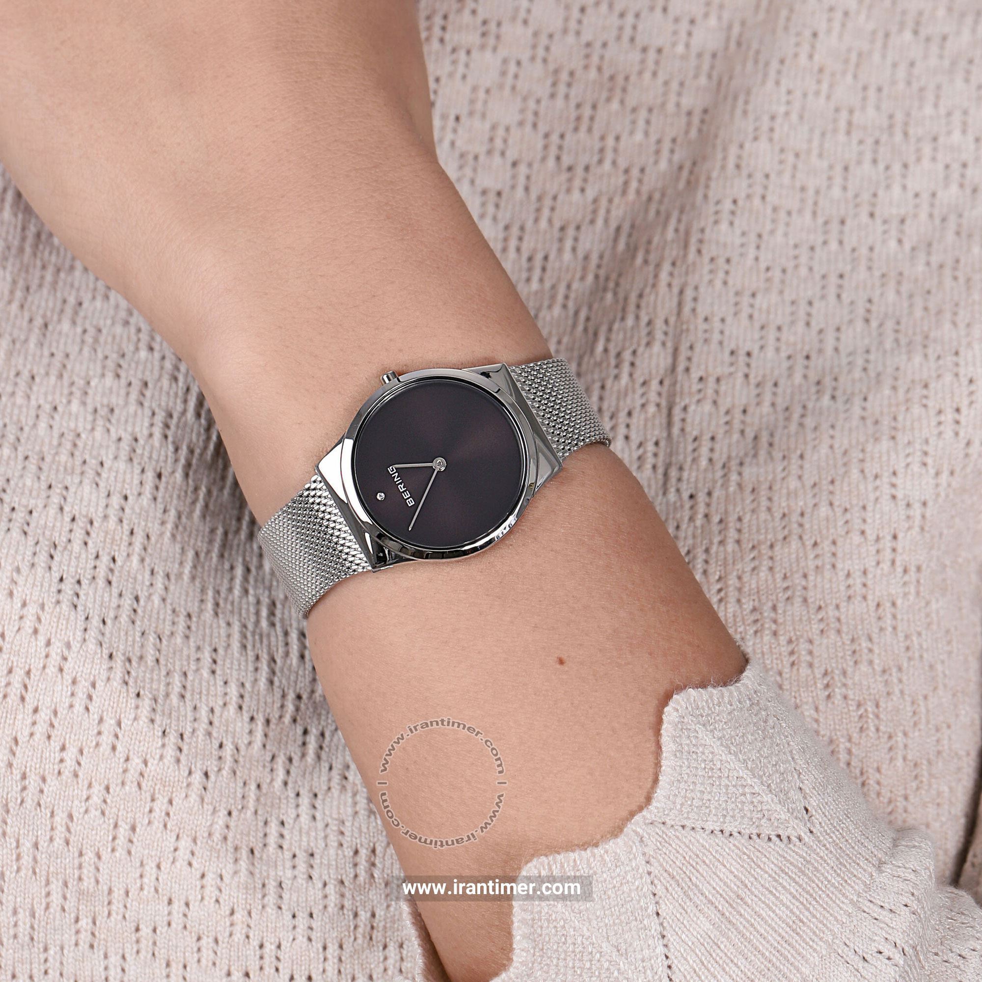 قیمت و خرید ساعت مچی زنانه برینگ(BERING) مدل B12130-009 کلاسیک | اورجینال و اصلی