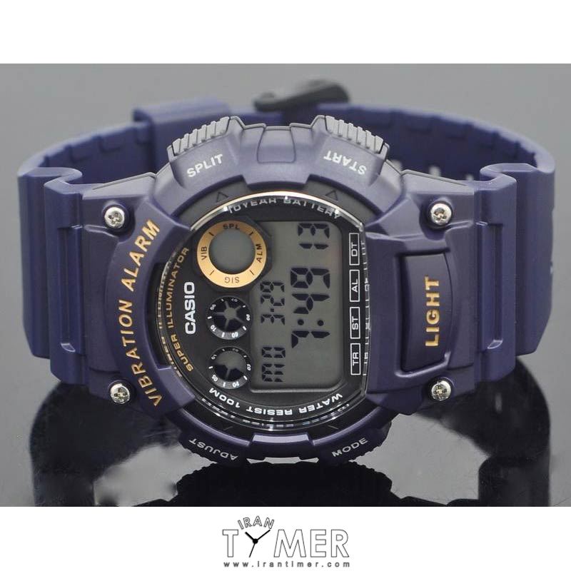 قیمت و خرید ساعت مچی مردانه کاسیو (CASIO) جنرال مدل W-735H-2AVDF اسپرت | اورجینال و اصلی