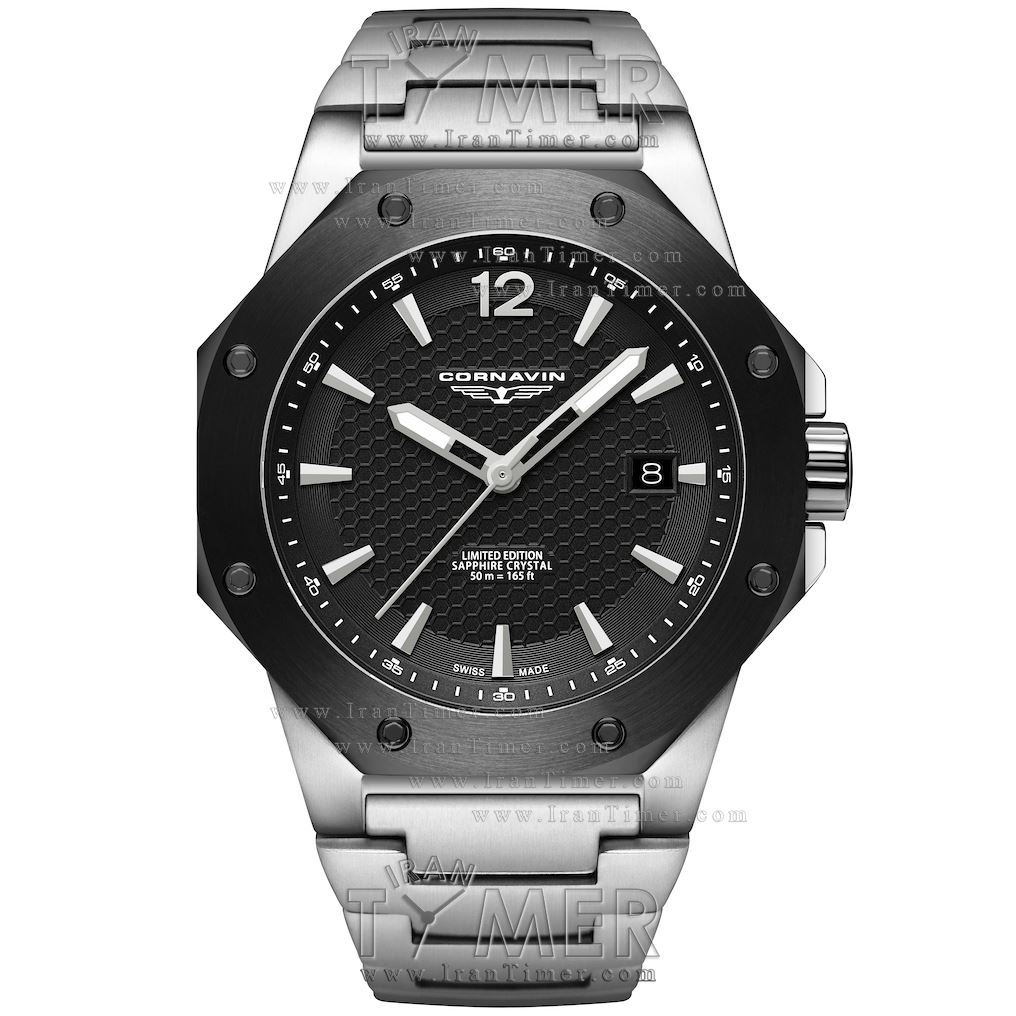 قیمت و خرید ساعت مچی مردانه کورناوین(CORNAVIN) مدل COR2021-2007 کلاسیک | اورجینال و اصلی