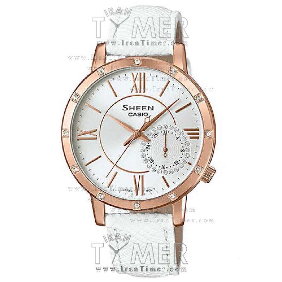 قیمت و خرید ساعت مچی زنانه کاسیو (CASIO) شین مدل SHE-3046GLP-7AUDR کلاسیک | اورجینال و اصلی