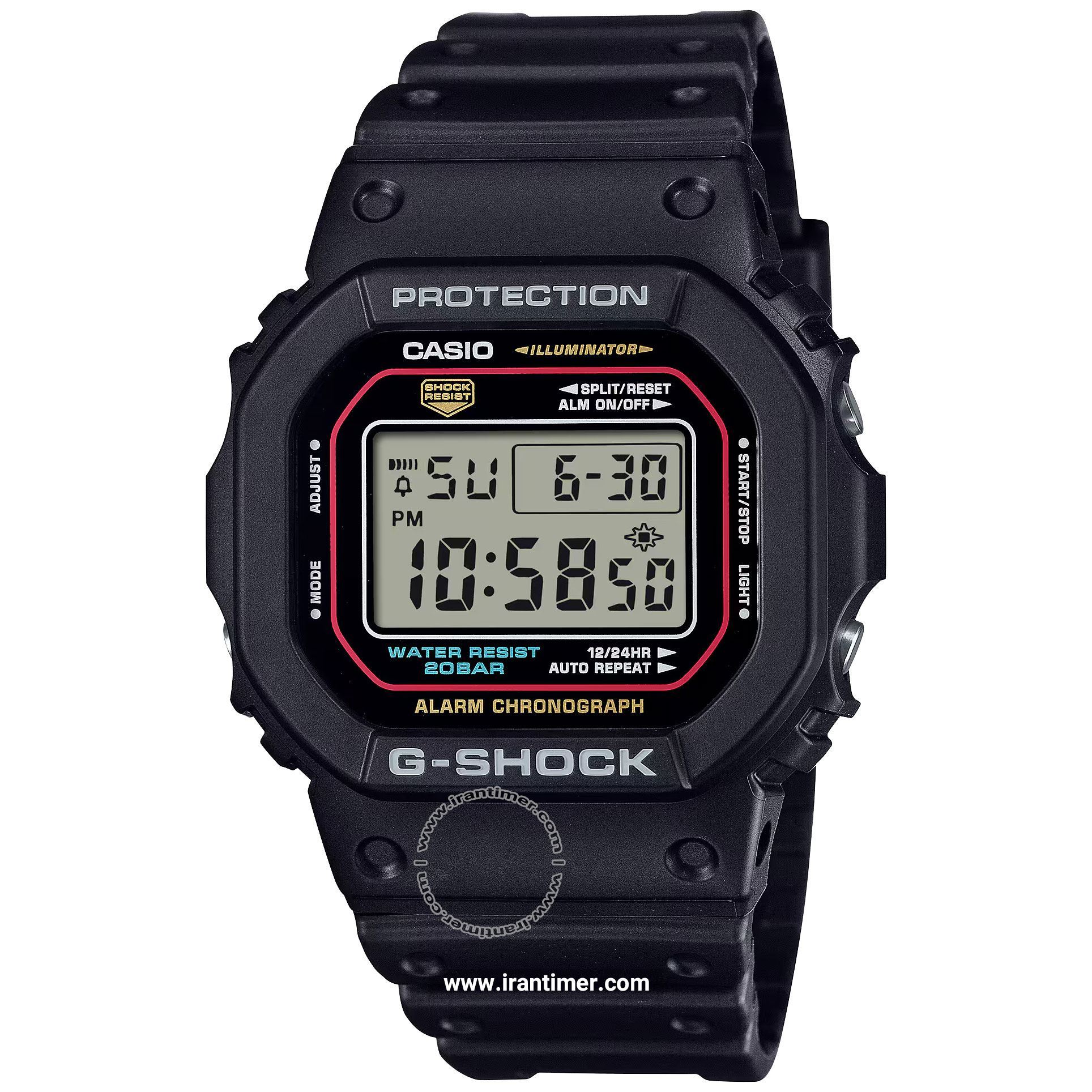 قیمت و خرید ساعت مچی مردانه کاسیو (CASIO) جی شاک مدل DW-5600RL-1DR اسپرت | اورجینال و اصلی