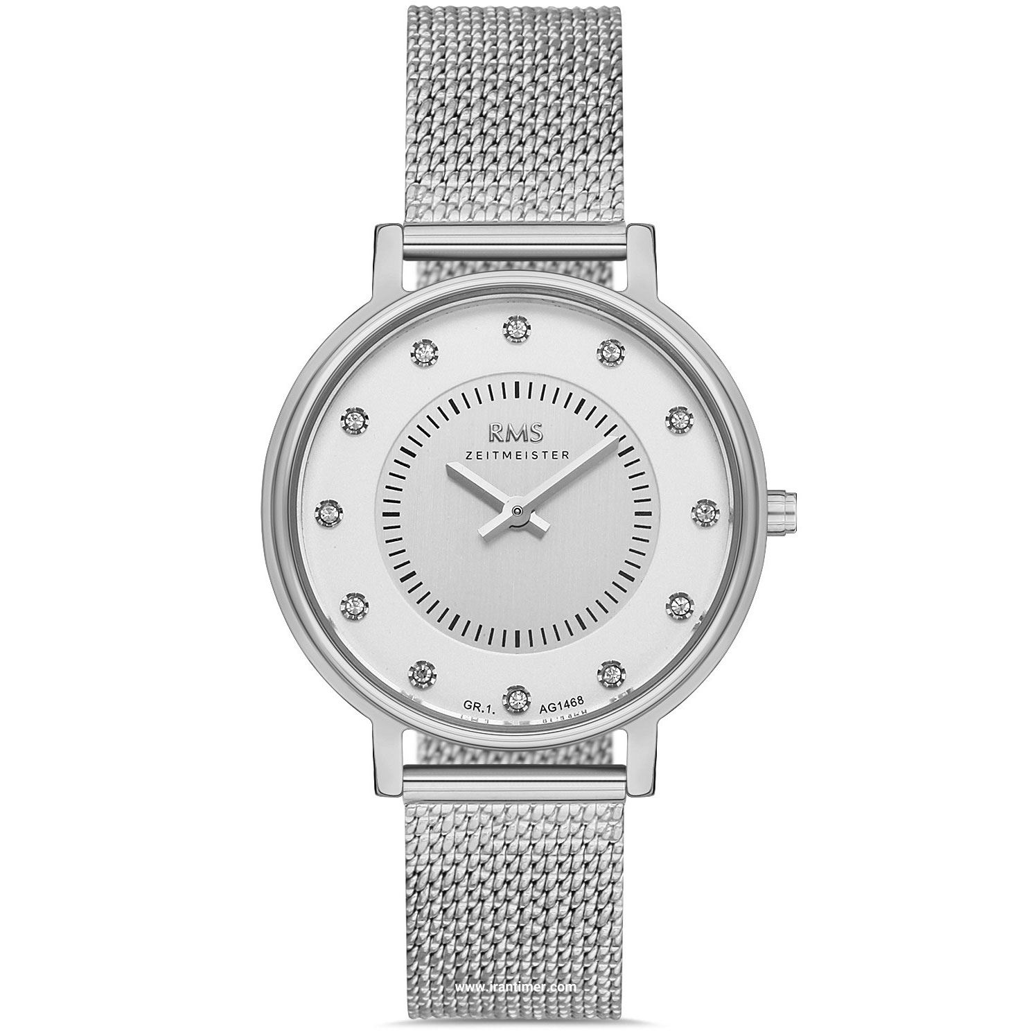 قیمت و خرید ساعت مچی زنانه آر ام اس زیمستر(RMS ZEITMEISTER) مدل GR.1.AG1468.01 فشن | اورجینال و اصلی