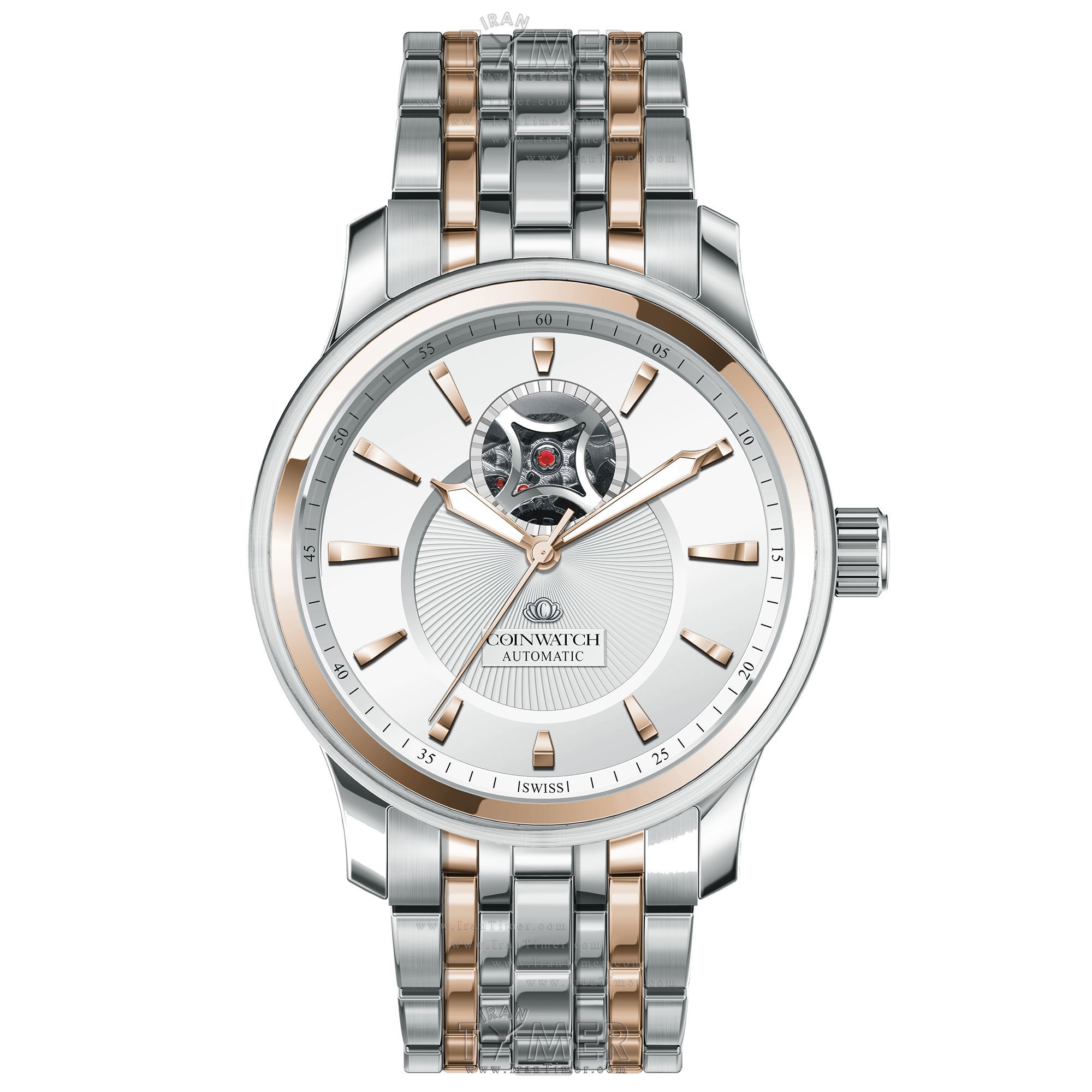 قیمت و خرید ساعت مچی مردانه کوین واچ(COINWATCH) مدل C143RWH کلاسیک | اورجینال و اصلی