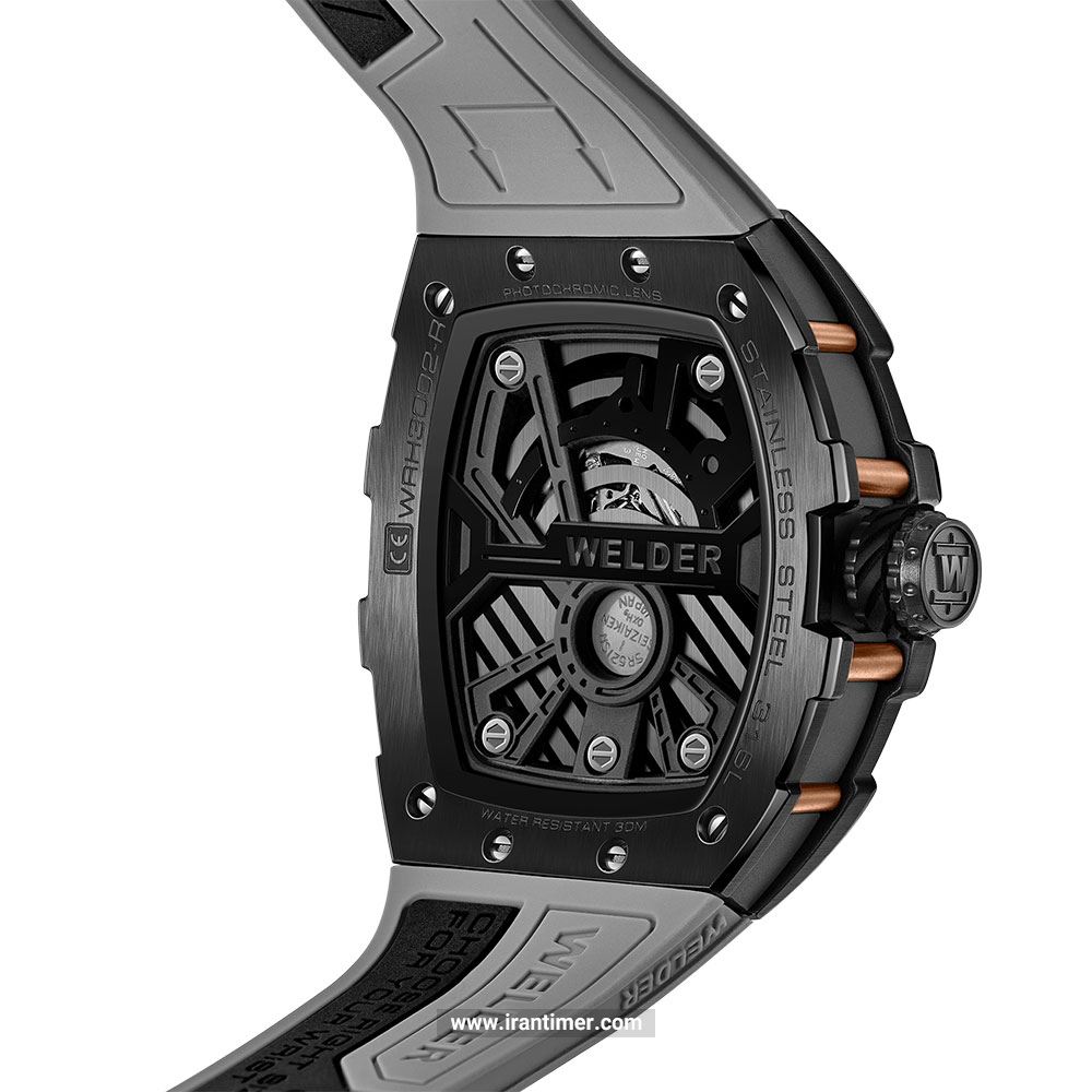 قیمت و خرید ساعت مچی مردانه ولدر(WELDER) مدل WRH3002-R اسپرت | اورجینال و اصلی
