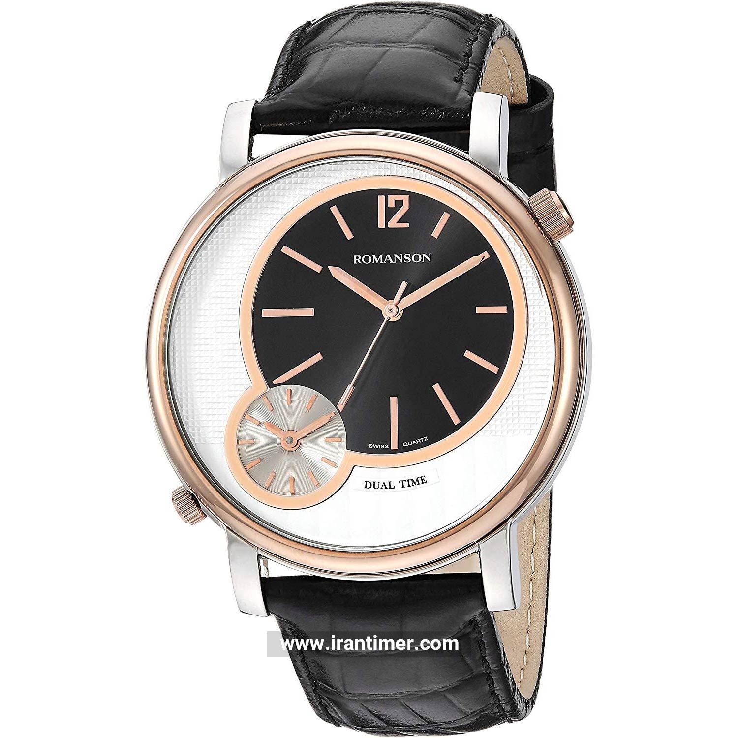 قیمت و خرید ساعت مچی مردانه رومانسون(ROMANSON) مدل TL8245MM1JAS6R-BKW کلاسیک | اورجینال و اصلی
