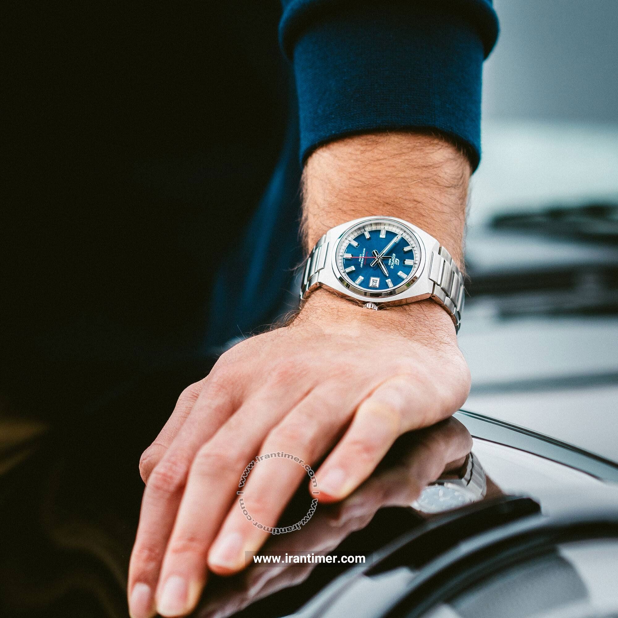قیمت و خرید ساعت مچی مردانه کاسیو (CASIO) ادیفس(ادیفایس) مدل EFB-109D-2AVDF کلاسیک | اورجینال و اصلی