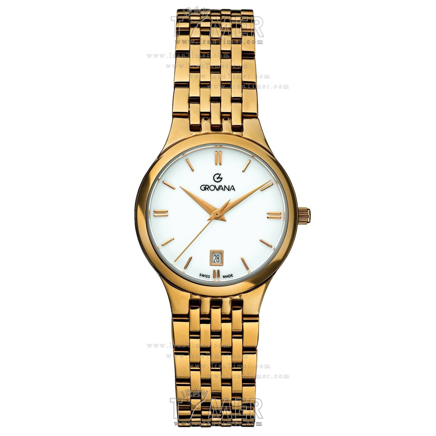 قیمت و خرید ساعت مچی زنانه گرووانا(GROVANA) مدل 5013-1113 | اورجینال و اصلی