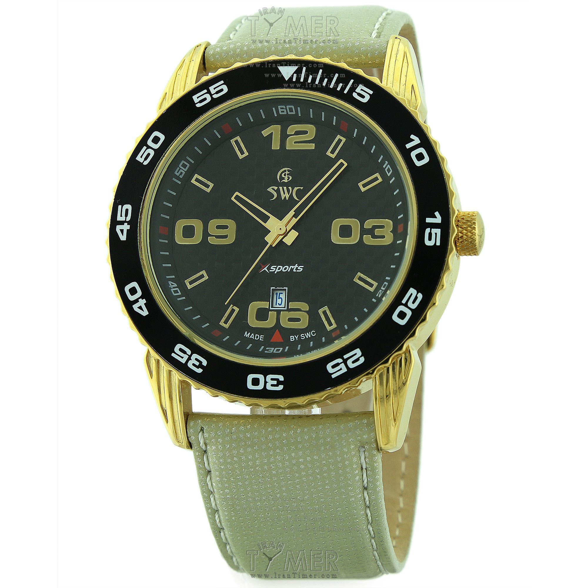 قیمت و خرید ساعت مچی مردانه اس دبلیو سی(SWC) مدل SBA1073XBA کلاسیک اسپرت | اورجینال و اصلی