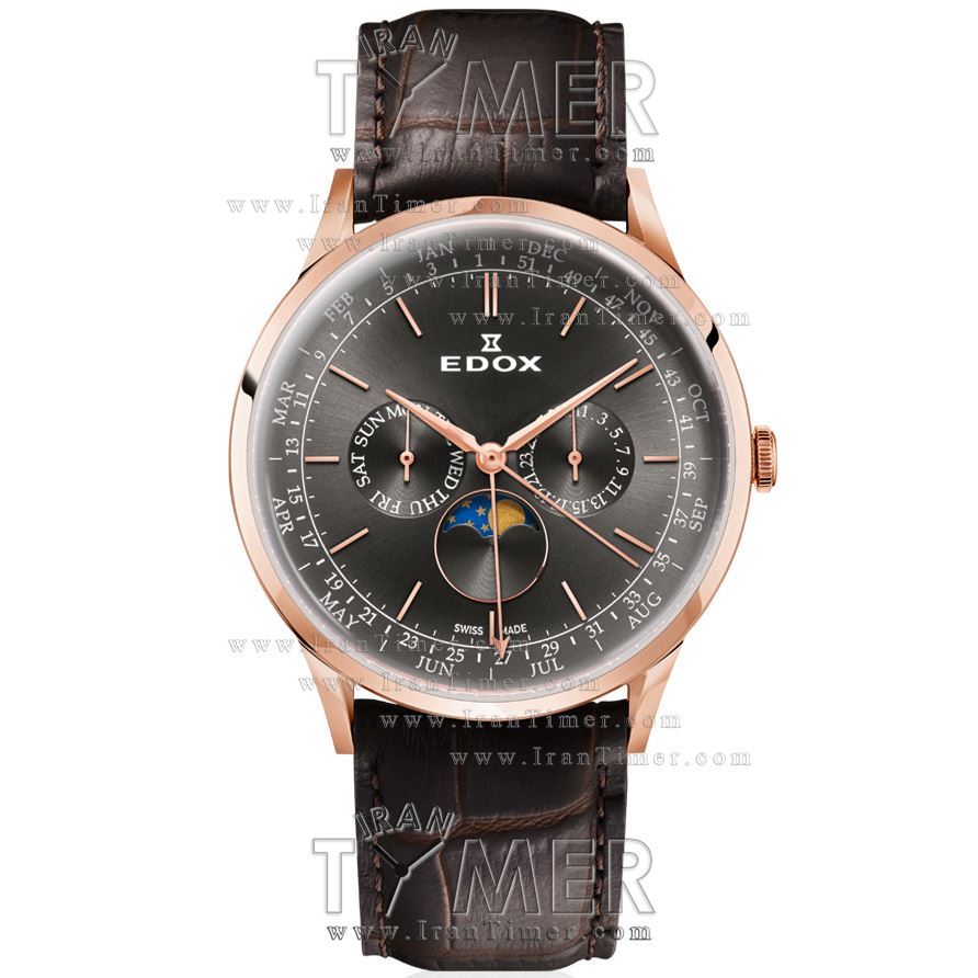 قیمت و خرید ساعت مچی مردانه ادُکس(EDOX) مدل 4010137RCGIR کلاسیک | اورجینال و اصلی